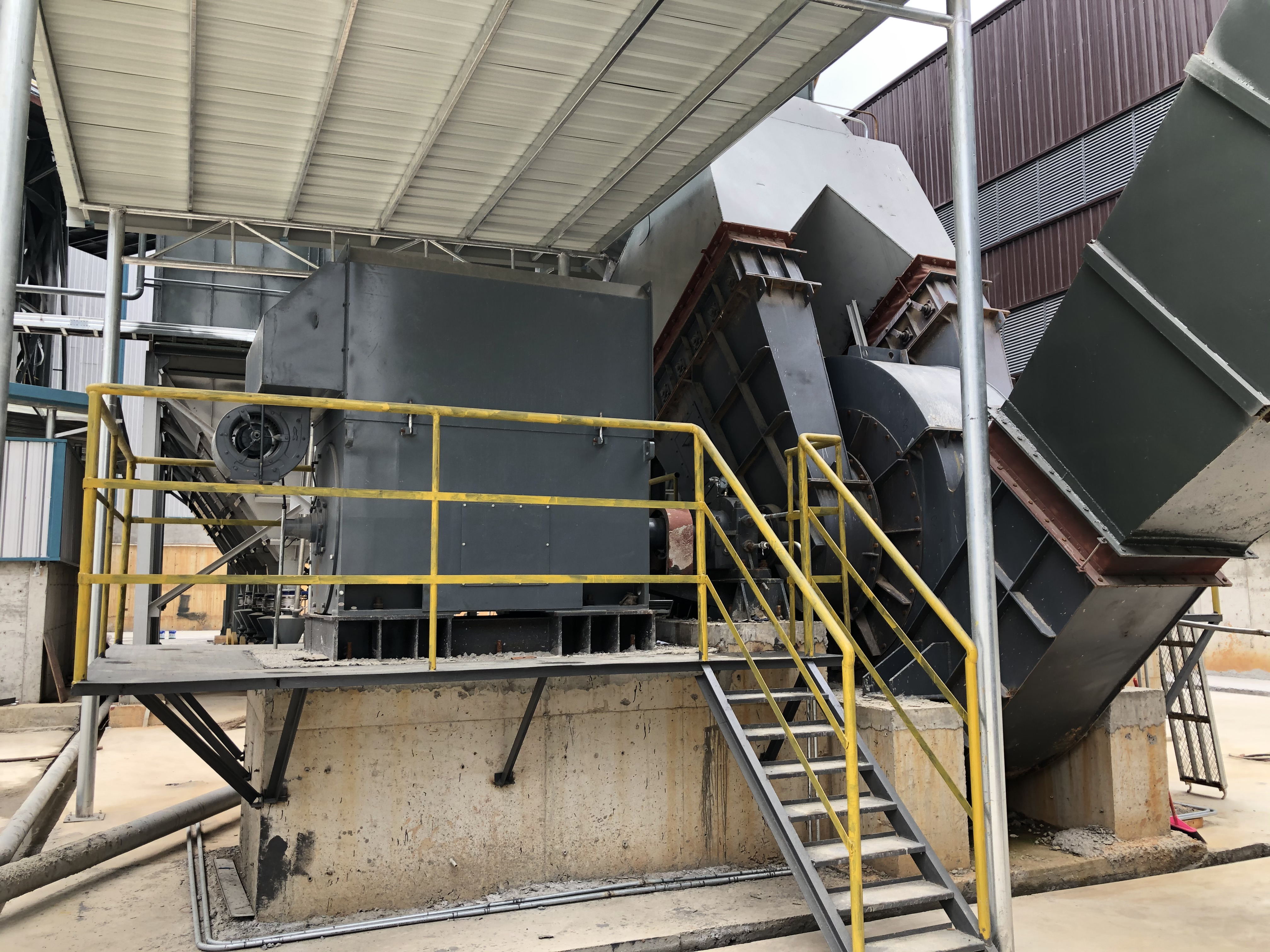 2022年最新改進窯尾風機、石灰窯尾高溫風機圖片3